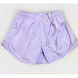 Nike Women's Light Purple  Dri-fit Shorts Size XS